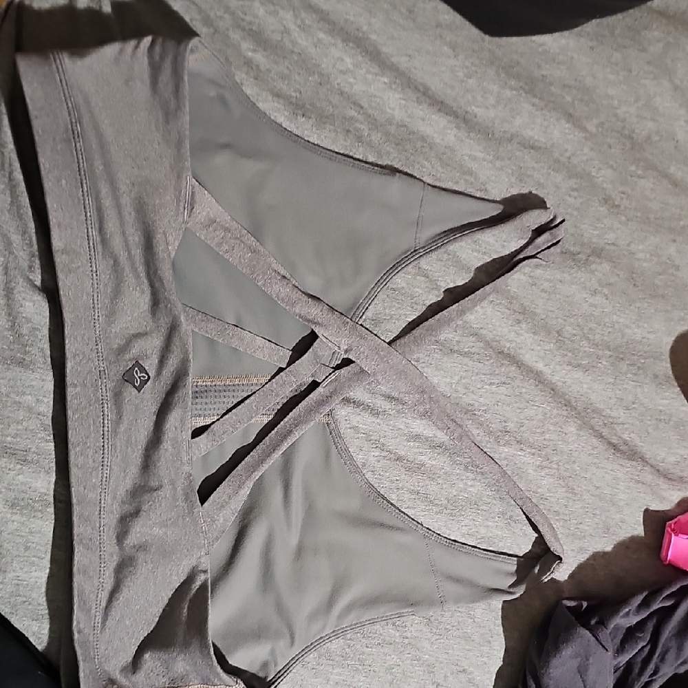 Prana Gray Sports Bra